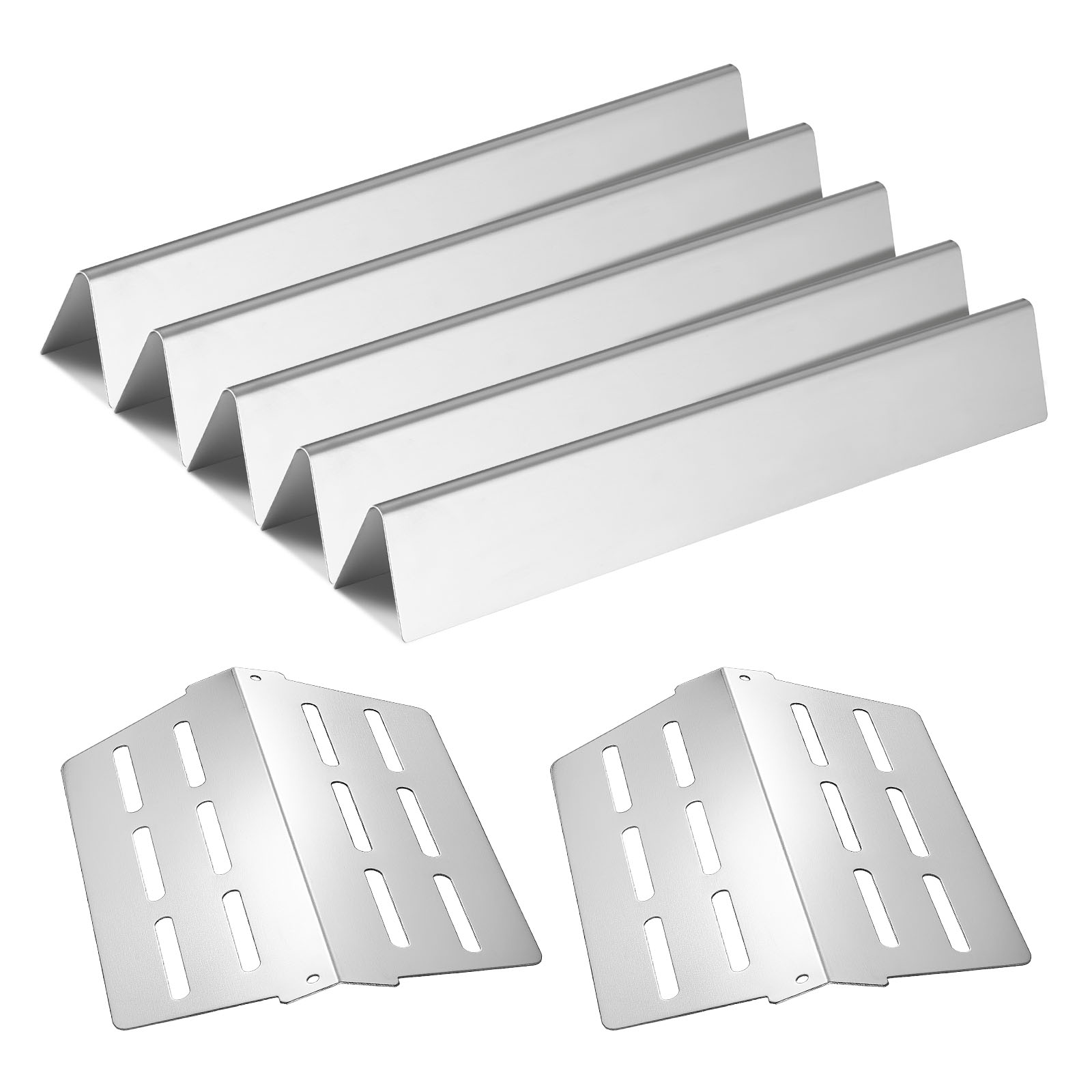17 In Flavorizer Bars Steel Grill Replacement For Weber Genesis 300 Series_maomaolike.com